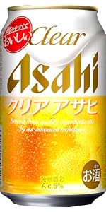 Amazon.co.jp: クリアアサヒ アサヒ ビール 350ml 6缶パック×4 発泡酒